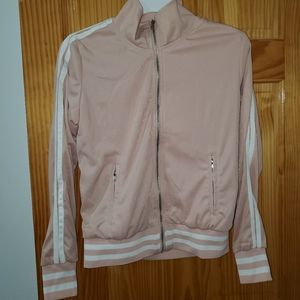 RUE21 dusty pink track jacket